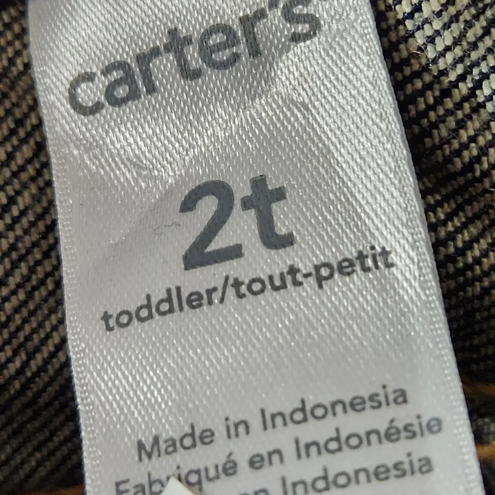 Carter's NWT Blue Skinny Fit Adjustable Waist Jeans Size 2T